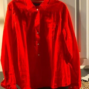 Banana republic linen blouse